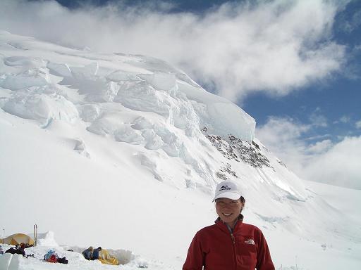 Lei Wang, female mountaineer