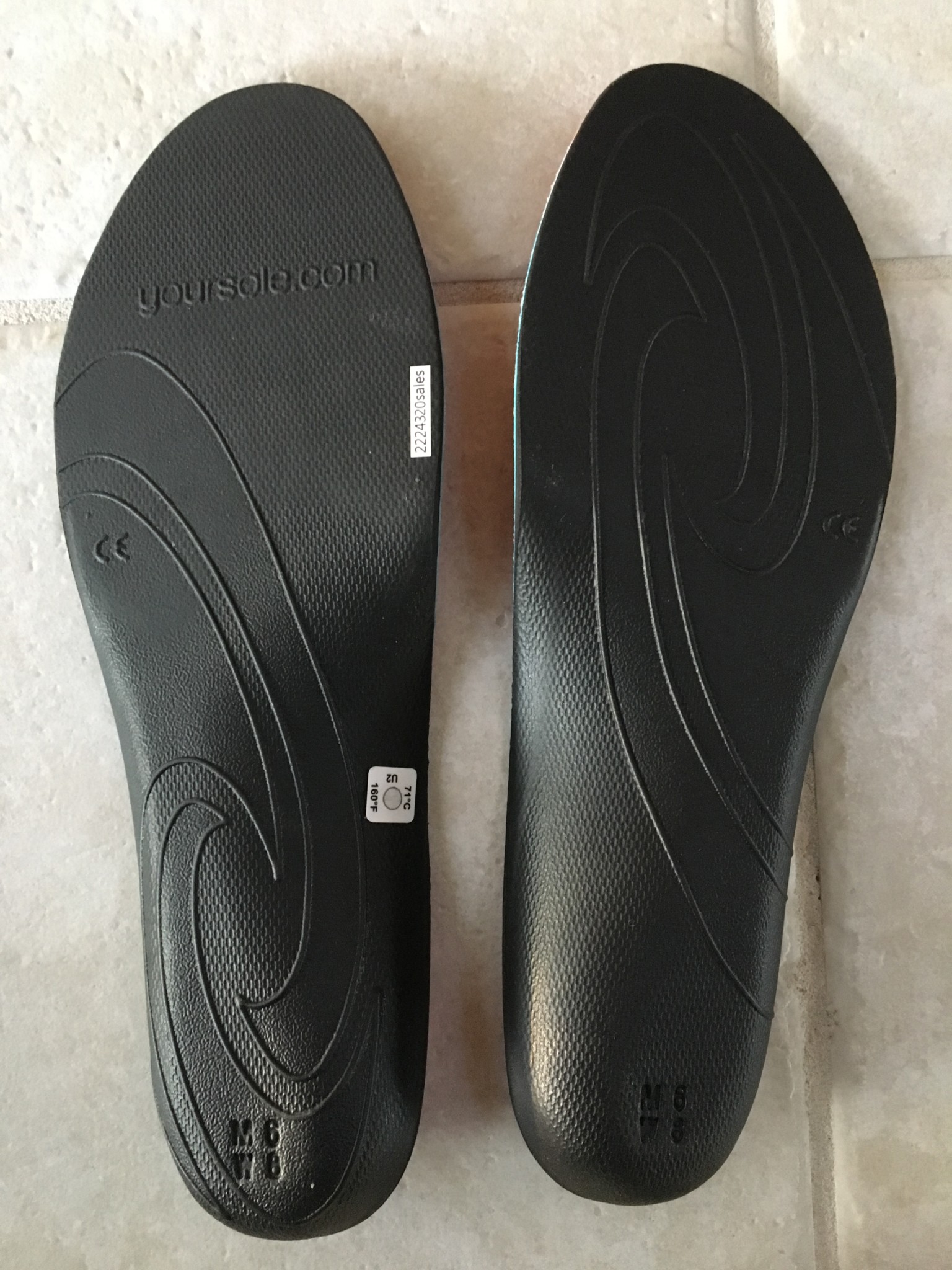 Bottom of SOLE Active Insoles - Hiking Lady